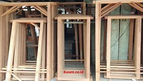 Kusen Pintu Kayu Gendong